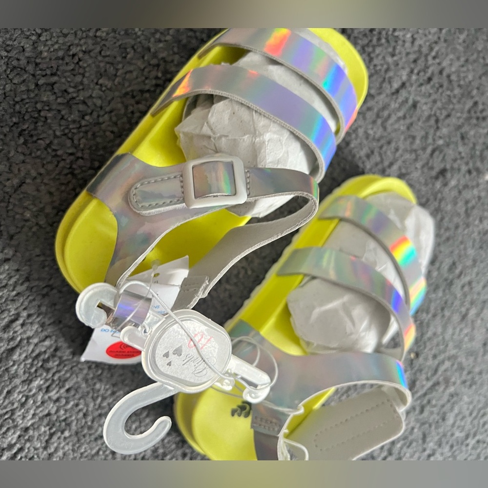 Silver sandals brand new